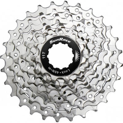 SunRace & Sturmey Archer Sunrace Csr91 - 9 Speed 12-25T Nickel Cassette