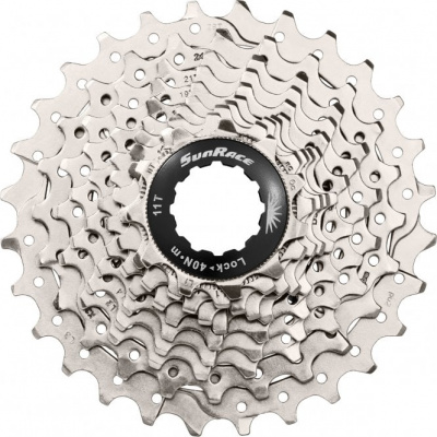 SunRace & Sturmey Archer Sunrace Csrs0 - 10 Speed 11-32T Metallic Cassette