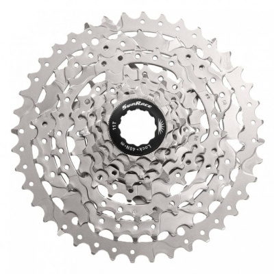 Sunrace CSM680 - 8 Speed Road Cassette 11-42T - Nickel