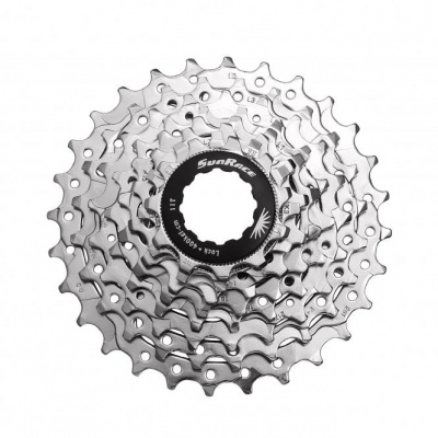 Sunrace CSR86 - 8 Speed Road Cassette 12-25T - Nickel