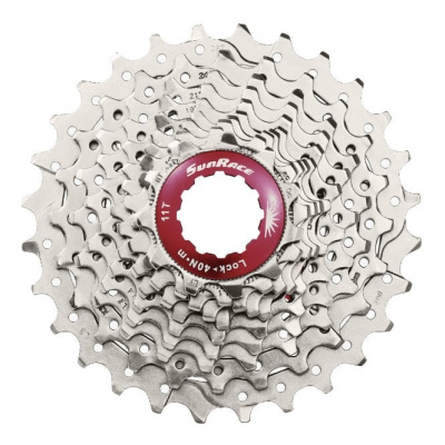 Sunrace CSRX0 - 10 Speed Road Cassette 11-28T - Silver