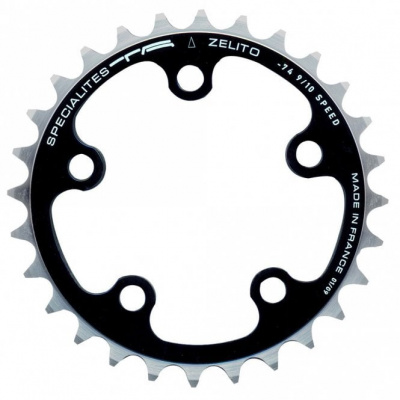 TA 5 Arm 9/10X Triple Chainring 74PCD - Inner - Black
