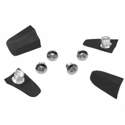 TA Shimano Integrated Bolts/Covers 105 5800 Bolt x 4 - Black (5800 Blk)