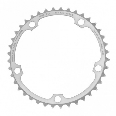 TA Vento 9/10X Campagnolo Chainring 135PCD - 42T - Middle - Silver