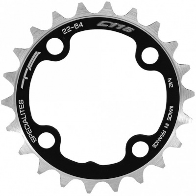 TA XTR 04 Compatible Chainrings C116 - Black