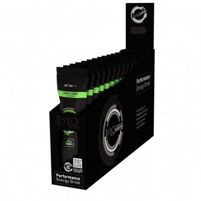 TORQ Energy Drink Single Serve Sachets - 15 x 33g - Lime & Lemon