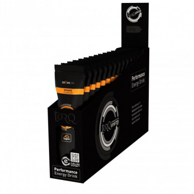 TORQ Energy Drink Single Serve Sachets - 15 x 33g - Orange