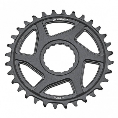 TRP CR-M8050 Wave Chainring 3mm Boost Offset - Black