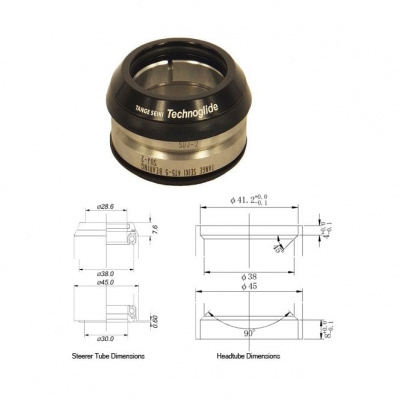 Tange Seiki Technoglide IS22 Fully Integrated Headset