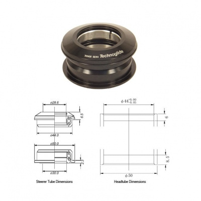 Tange Seiki Technoglide ZS22 Semi Integrated Headset