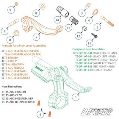 Tektro Spares - Draco lever Diaphram
