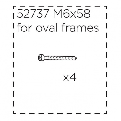 Thule Fitting Screws for Ridealong - Long 58 mm