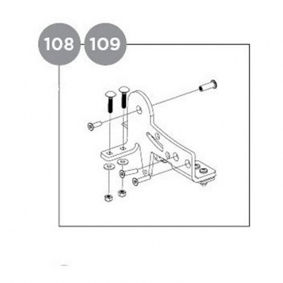Thule Replacement Right Suspension Assembly - Chariot Cross & Lite 2017+