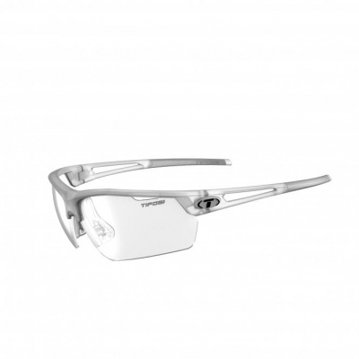 Tifosi Navar FC Half-Frame Sports Sunglasses - Satin Clear