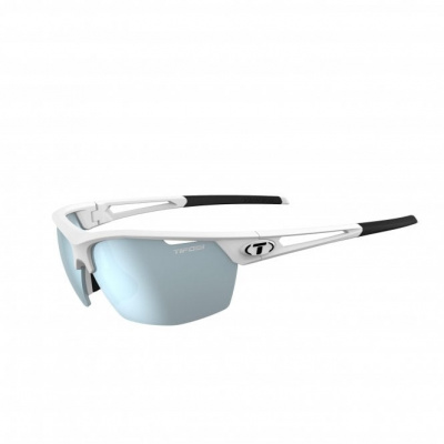 Tifosi Navar Half-Frame Sports Sunglasses - Matte White