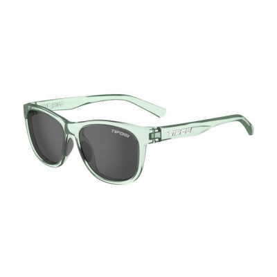 Tifosi Optics Tifosi Swank Single Lens Sunglasses Bottle Green Frame with Smoke lens