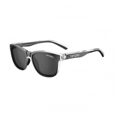 Tifosi Optics Tifosi Swank Single Lens Sunglasses Onyx Clear/ Smoke