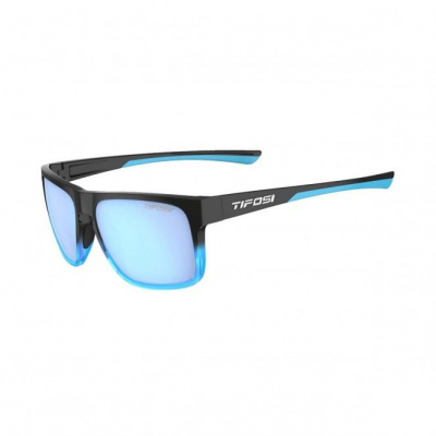 Tifosi Optics Tifosi Swick Single Lens Glasses Onyx Blue Fade with Sky Blue Lens