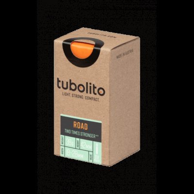Tubolito Tubo Road Inner Tube - Presta 42mm Orange Valve 700C x 18-28