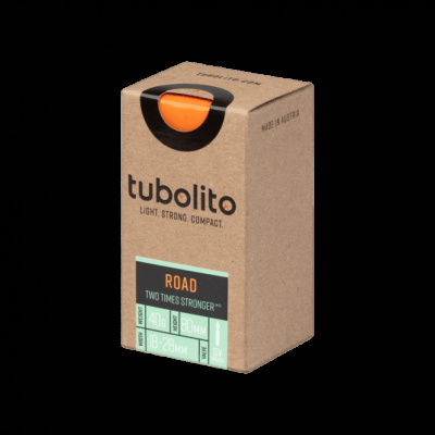 Tubolito Tubo Road Inner Tube - Presta 80mm Orange Valve 700C x 18-28