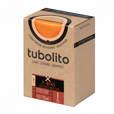 Tubolito X-Tubo E-Bike Valve in Orange - 700/27.5