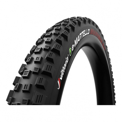 Vittoria E-Martello Enduro 2-ply 4C G2.0 Black Tyre - Full Black - 27.5 Inch