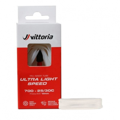 Vittoria Ultra Light Speed FV RVC Innertube - 80mm Presta - 700 x 25-30 C