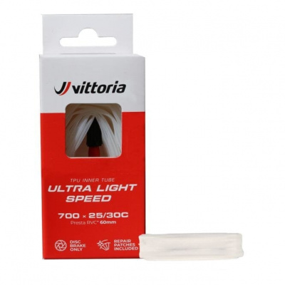 Vittoria Ultra Light Speed Inner Tube - Presta 60mm 700x25/30C