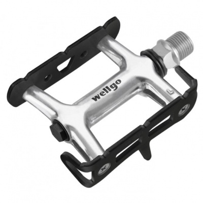 Wellgo R110B Road Quill Pedals in Black - Sealed Bearing