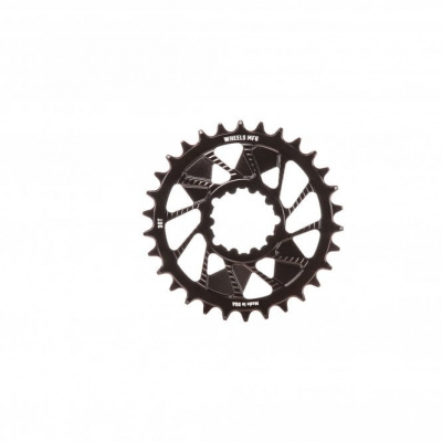 Wheels Manufacturing Black MTB Chainring - SRAM 3-Bolt Hyperglide+
