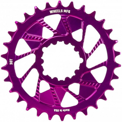Wheels Manufacturing Purple MTB Chainring - SRAM 3-Bolt T-Type