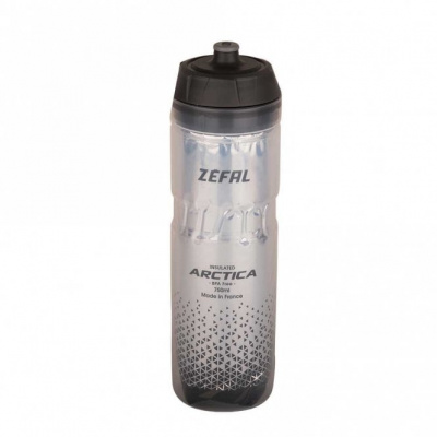 Zefal Arctica 75 Insulated Bottle - Silver/black