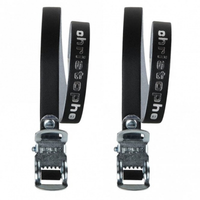 Zefal Christophe Leather Straps - Black