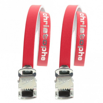 Zefal Christophe Leather Straps - Red