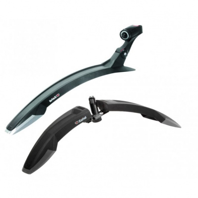 Zefal Deflector RM60 Rear and FM60 Front MTB Mudguard Twinset