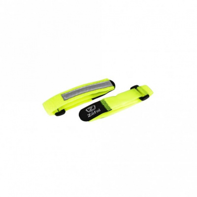 Zefal Doowah Trouser Strap (pair) - Fluro Yellow