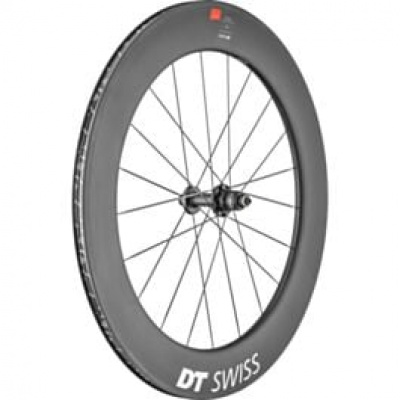 DT Swiss ARC 1100 DICUT wheel, carbon clincher 80 x 17 mm rim, rear