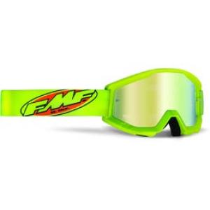 FMF Goggles POWERCORE YOUTH Goggle Core Yellow Mirror Gold Lens