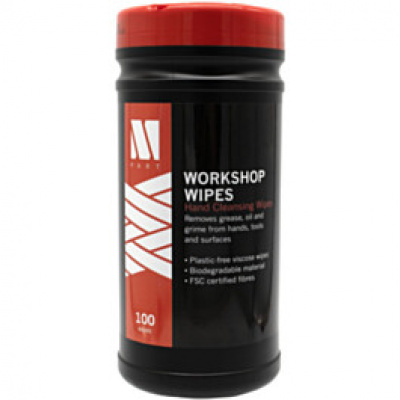 M Part Workshop Biodegradable Wipes x 100