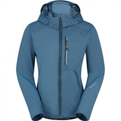 Madison Roam Women's Lightweight Windproof Packable Jacket, lake blue - size 16