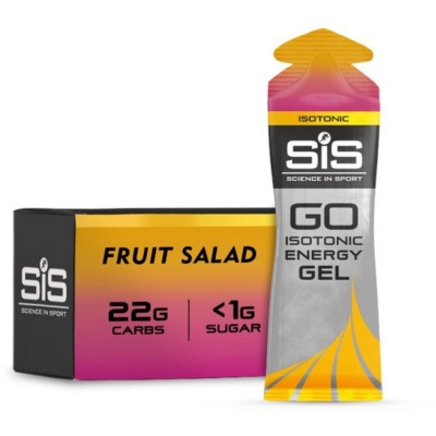 Science In Sport GO Isotonic Energy Gel - box of 30 gels - fruit salad