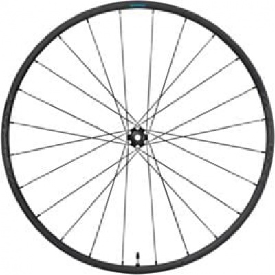 Shimano GRX WH-RX570 700C wheel, 12x100mm E-thru, Center Lock disc, black, front
