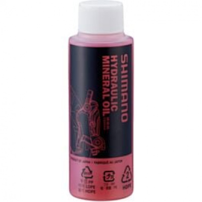 Shimano Spares Mineral Oil Shimano Original 100 ml, Red