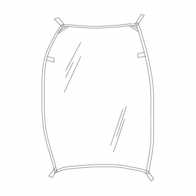 Thule Chariot weather cover, double for 2017+