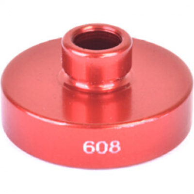 Wheels Manufacturing Replacement 608 open bore adapter for the WMFG small bearing press