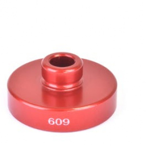 Wheels Manufacturing Replacement 609 open bore adapter for the WMFG small bearing press