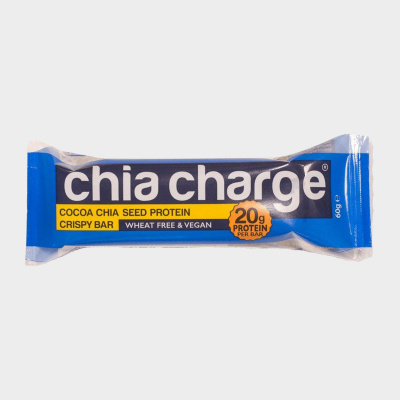 Chia Charge Cocoa Chia Seed Protein Crispy Bar 60g