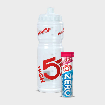 High 5 750ml Drinks Bottle with 10 ZERO Tabs (Berry)