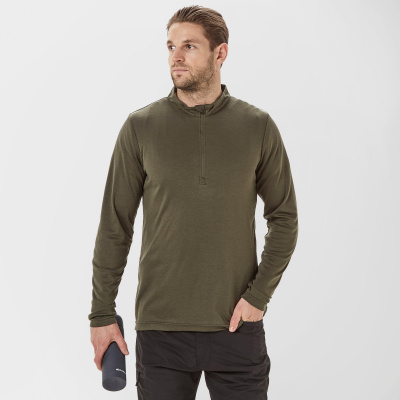 Peter Storm Mens Long Sleeve Thermal Zip Baselayer