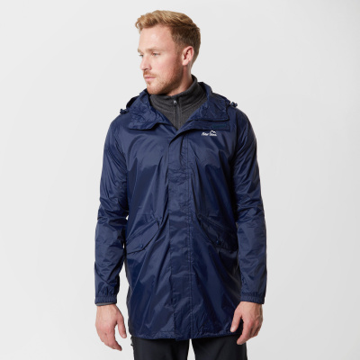 Peter Storm Mens Packable Parka Jacket Navy